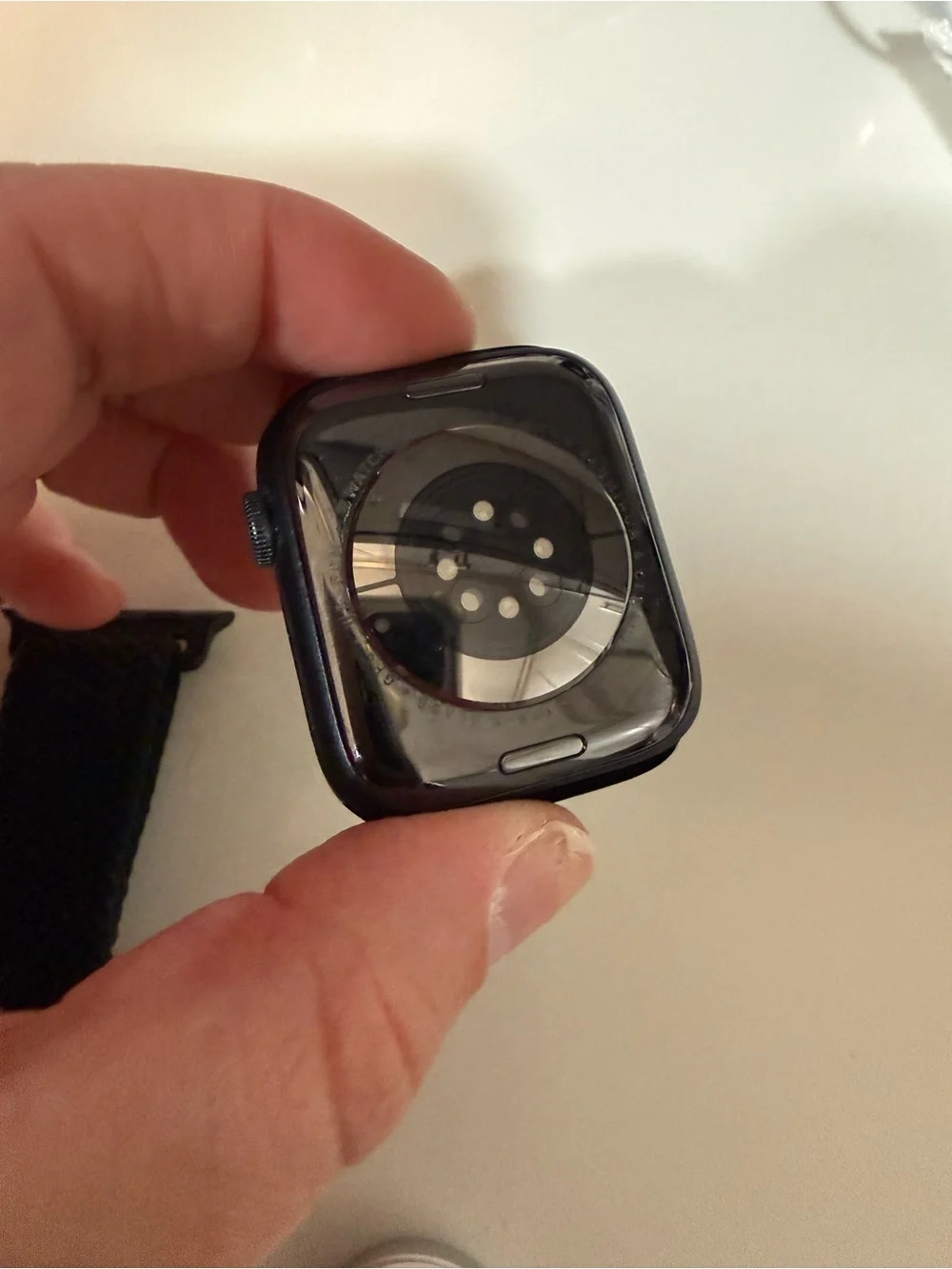 Apple Watch Series 8 Midnight Aluminum 45mm with Magnetic Charger and Band